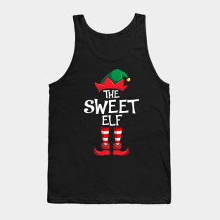 Sweet Elf Matching Family Christmas Sweetie Tank Top